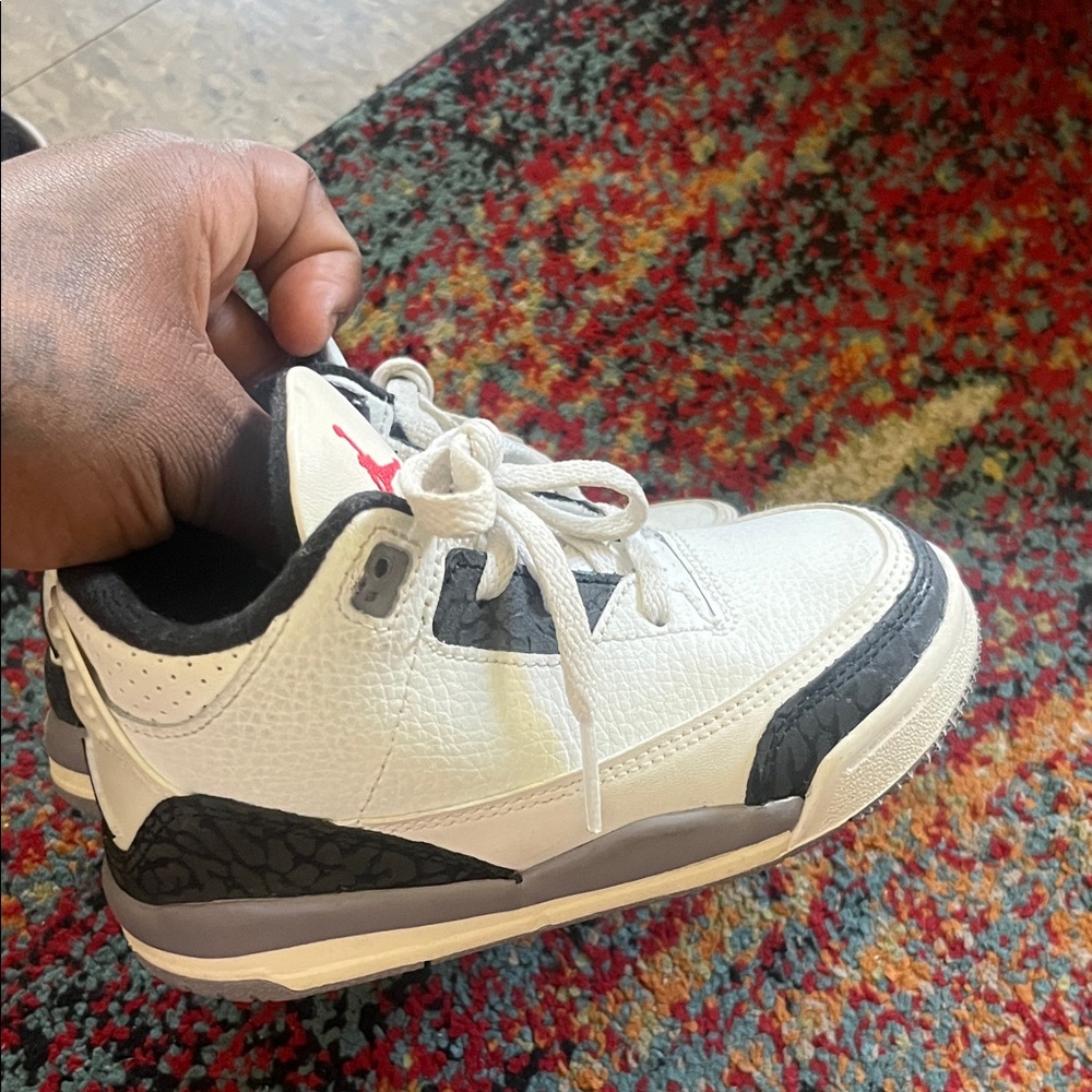 Jordan Kids Sneakers White and Black